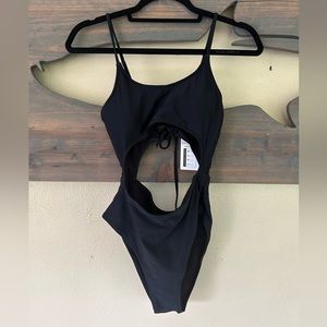 Cut Out One Piece Bathing Suit